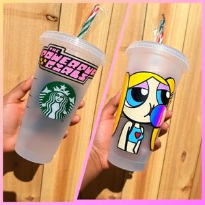 The Powerpuff Girls Starbucks Cup